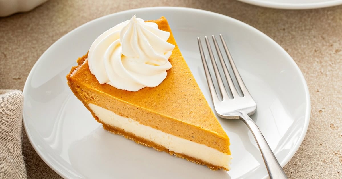 Discover the Hidden Cream Cheese Layer in Your Pumpkin Pie Cheesecake